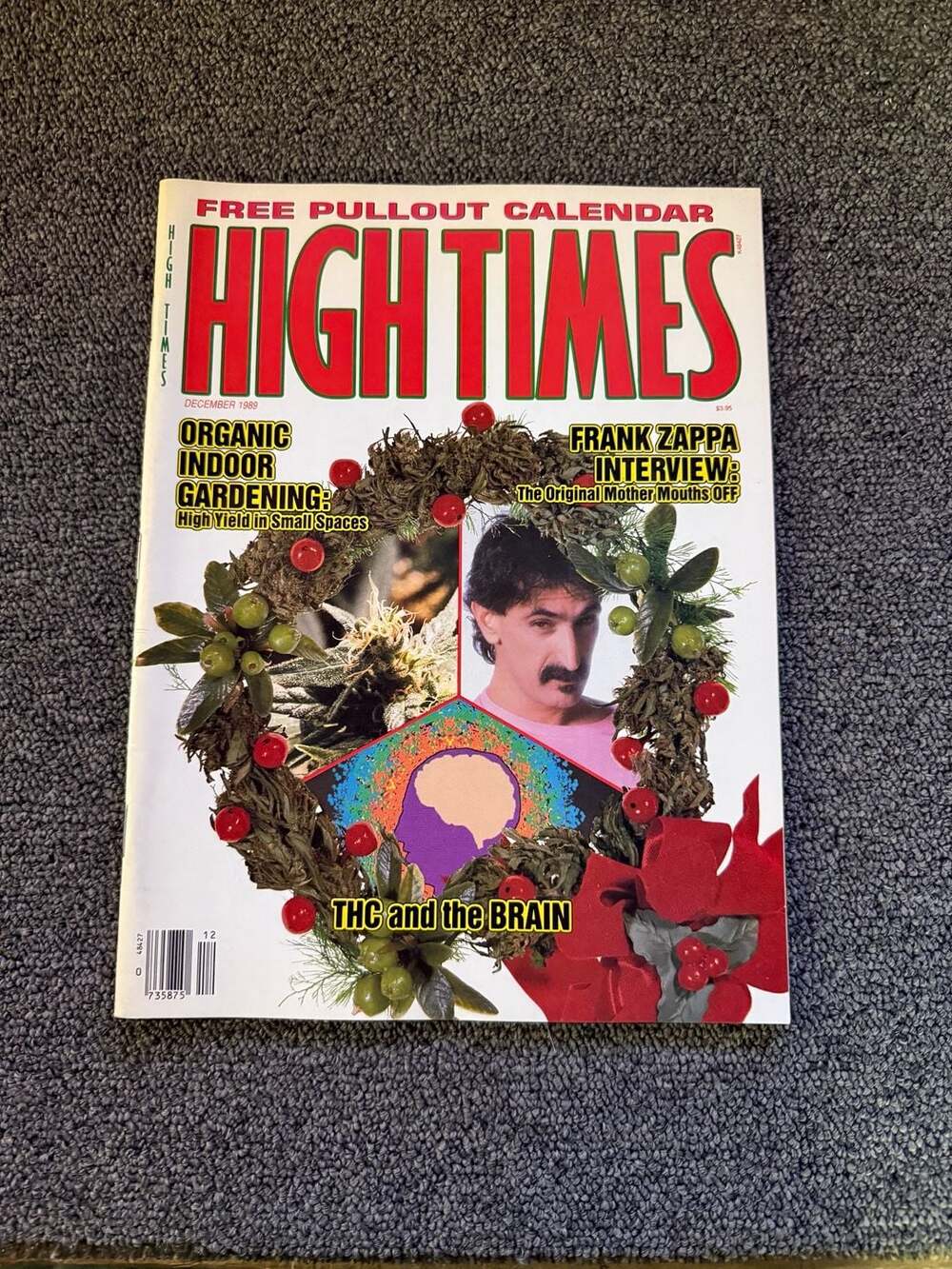 High Times Magazine December 1989 Frank Zappa Interview